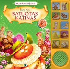 Batuotas katinas. Mėgstamiausios pasakos su garsais