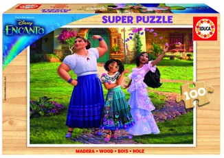 Dėlionė (puzzle) medinė 100 DISNEY ENCANTO 6-8metų