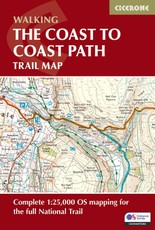 Walking the Coast to Coast Path Trail Map