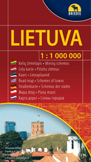 Lietuva. Kelių žemėlapis, 1:1 000 000