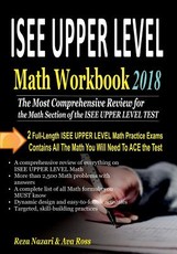 ISEE UPPER LEVEL Math Workbook 2018