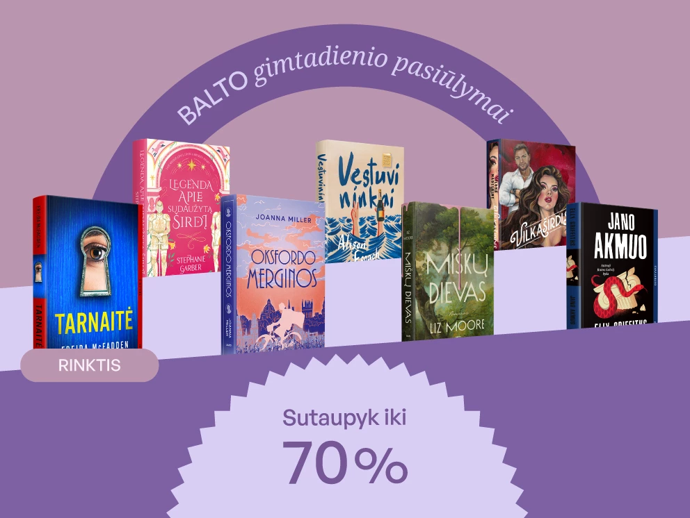 BALTO leidybos namų knygoms iki -70%!