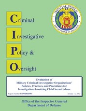 Evaluation of Criminal Investigative Activities Performed by the Defense Logistics Agency
