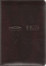 Biblija arba Šventasis Raštas. Kanoninis leidimas, viršelis su užtrauktuku