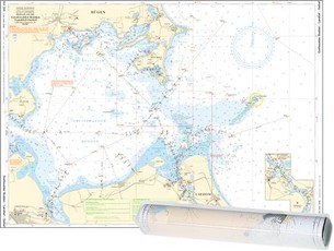 Einzelkarte Greifswalder Bodden - Landtief - Osttief / Landtief - Kröslin / Mönchgut Having - Landtief (Ausgabe 2020)