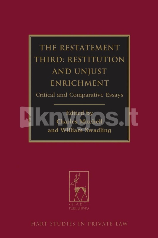 The Restatement Third: Restitution and Unjust Enrichment (el. knyga)