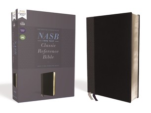 Nasb, Classic Reference Bible, Leathersoft, Black, Red Letter, 1995 Text, Comfort Print