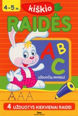 Kiškio raidės. Užduočių knygelė