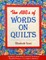 ABCs of Words on Quilts-Print-on-Demand-Edition