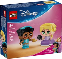 Disney blokeliai 43303 – princesės Džasminė ir Rapunzelė