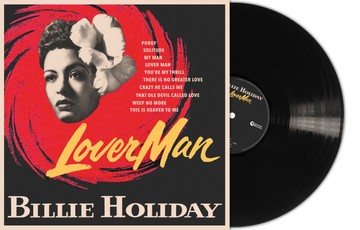 Vinilinė plokštelė LP HOLIDAY BILLIE „Lover Man“ (Black Vinyl)