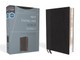 Niv, Thinline Bible, Compact, Leathersoft, Black/Gray, Red Letter, Comfort Print
