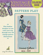 Vintage Notions Coloring Book