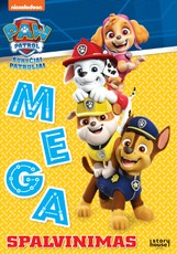 Šunyčiai patruliai. Paw Patrol: mega spalvinimas