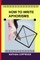 How to Write Aphorisms