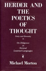 Herder and the Poetics of Thought