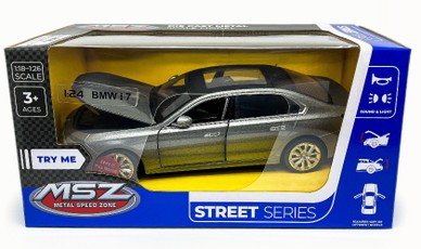 MSZ Automobilio modelis BMW I7, skalė 1:24