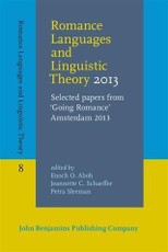 Romance Languages and Linguistic Theory 2013