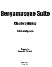Bergamasque Suite - tuba and piano