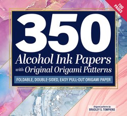 350 Alcohol Ink Papers with Little Origami Designs