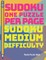 Sudoku one puzzle per page - Sudoku Medium Difficulty