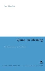 Quine on Meaning
