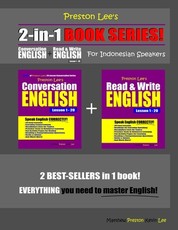 Preston Lee's 2-in-1 Book Series! Conversation English & Read & Write English Lesson 1 - 20 For Indonesian Speakers