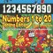 Numbers 1 to 20. Banana Edition. Bilingual Spanish-English