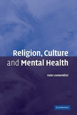 Religion, Culture and Mental Health
