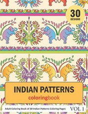 Indian Patterns Coloring Book