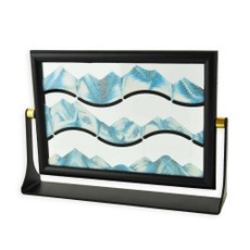 Judančio smėlio paveikslas „Ledų desertas” 18 cm