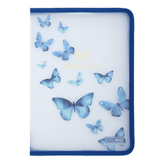 Aplankas su užtrauktuku A4 ARABESKI su drugeliais