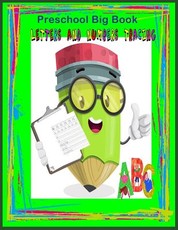 Preschool Big book Letters and Number Tracing