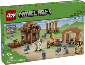 LEGO Minecraft Evoker Village Attack