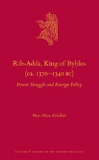 Rib-Adda, King of Byblos (Ca. 1370-1340 Bc)