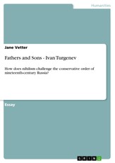 Vetter, J: Fathers and Sons - Ivan Turgenev
