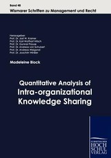 Quantitative Analysis of Intra-organizational Knowledge Sharing