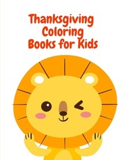 Thanksgiving Coloring Book for Kids