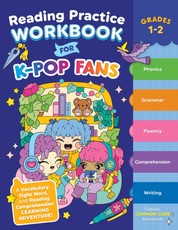Reading Practice Workbook for K-Pop Fans Grades 1-2