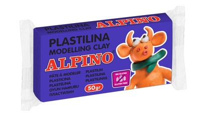 Plastilinas ALPINO 50g mėlynas