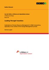 Leading Through Transition