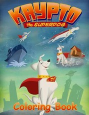 Krypto the Superdog Coloring Book