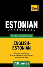 Estonian vocabulary for English speakers - 7000 words