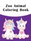 Zoo Animal Coloring Book