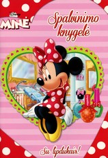 Minė. Spalvinimo knygelė. Su lipdukais