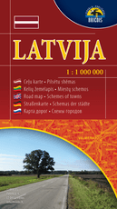 Latvija. 1 : 500 000