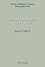 Sin and Judgment in the Prophets