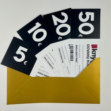 Dovanų kupono vokas (auksinis)