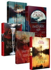 Rachel Caine 5 knygų rinkinys: Mirusiųjų ežeras + Skerdiko upelis + Medžiokio upė + Baimės kriokliai + Širdgėlos įlanka