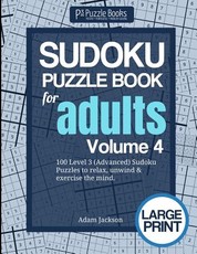Sudoku Puzzle Book For Adults